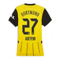 Dres Borussia Dortmund Karim Adeyemi #27 Domáci pre Ženy 2024-25 Krátky Rukáv